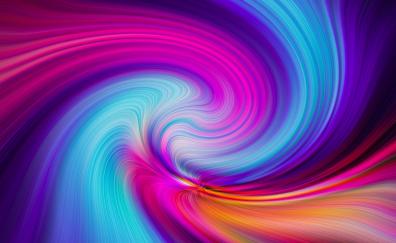 Colorful, swirl of colors, art
