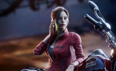 Claire Redfield, beautiful, Resident Evil, game art