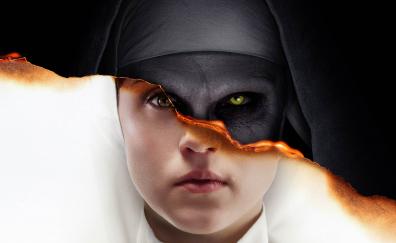 The Nun, movie, poster, 2018