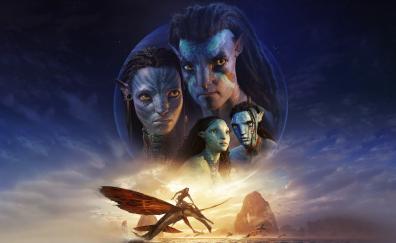 Avatar 2, the way of water, movie poster