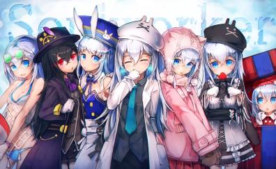 SoulWorker, Video game, beautiful, anime girls