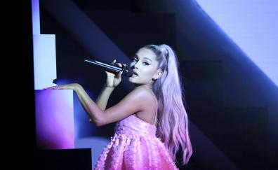 Singer, concert, Ariana Grande, long hair