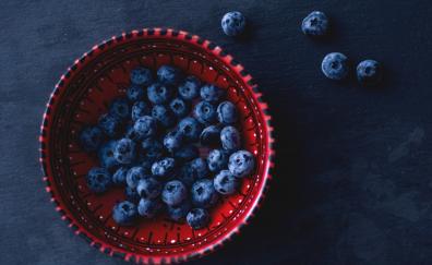 Blueberry, bowl