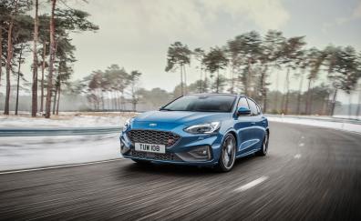 Ford Focus ST, on-road, 2019