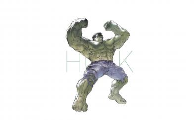 Hulk, artwork, avengers: infinity war, simple