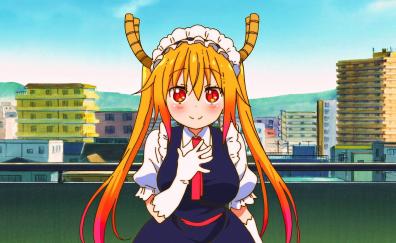 Cute, Tohru, anime girl, Miss Kobayashi's Dragon Maid