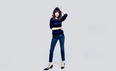Minimal, Alexa Chung, minimal, celebrity, jeans