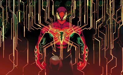 The Amazing Spider-man, digital electric suit, art