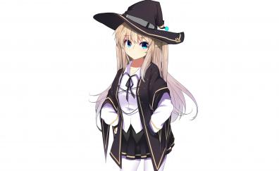 Witch, anime girl, uniform
