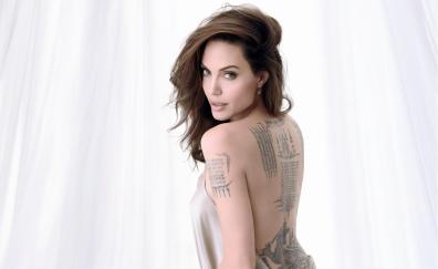 Celebrity, gorgeous actress, Angelina Jolie