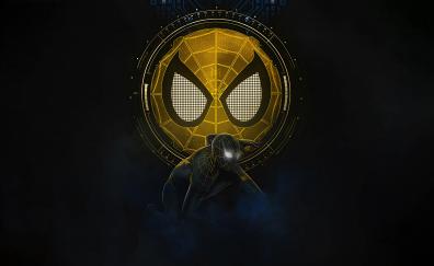 Movie poster, dark, Spider-Man: No Way Home, 2021