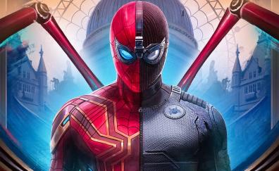 2019 movie, Spider-man: Far From Home, Iron-spider, stealth suit, face-off