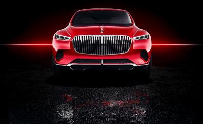 Vision Mercedes-Maybach Ultimate Luxury, concept car, front, 2018