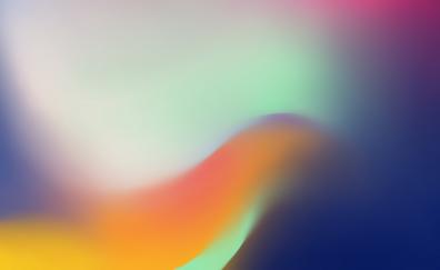 Smooth, creamy, gradient, colorful, abstraction