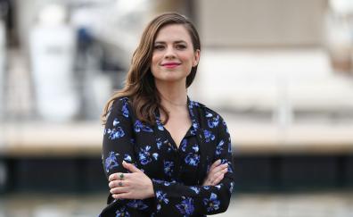 Celebrity, smile, pretty, Hayley Atwell