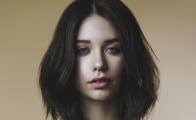 Amanda Steele, beautiful eyes, model, w magazine