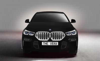 2019 BMW X6, vantablack, black car