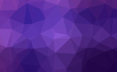 Geometry, triangles, gradient, purple, abstract