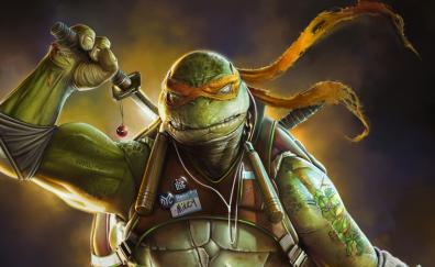 Teenage Mutant Ninja Turtles, Turtles, superhero, art