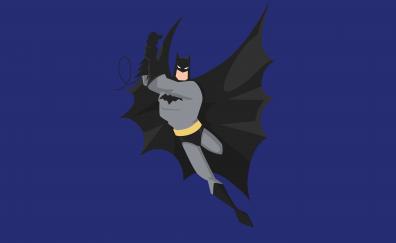 Batman, vector style, minimal, digital art