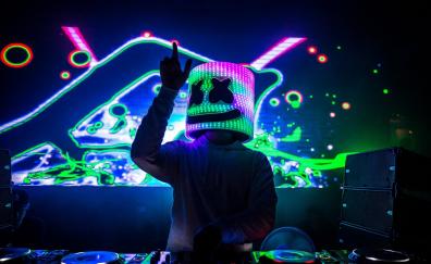 Marshmello, music, DJ, party