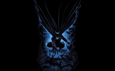 Dark, batman, superhero of DC, art