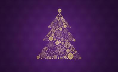 Christmas tree, digital art, holiday
