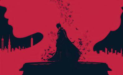 The Batman, fan made poster, minimal, 2022