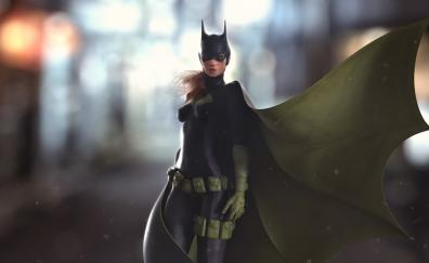Batgirl, batwoman, superhero, artwork, 2019