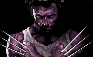 Wolverine, Hugh Jackman, artwork