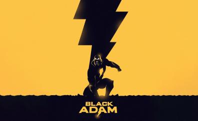 The Black Adam, movie 2023 poster