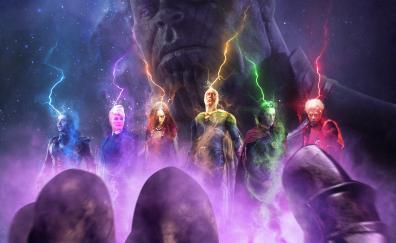 Thanos, Avengers: Infinity War, fan art