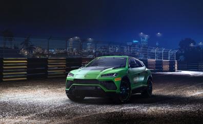 Racing suv, 2018 Lamborghini Urus ST-X Concept