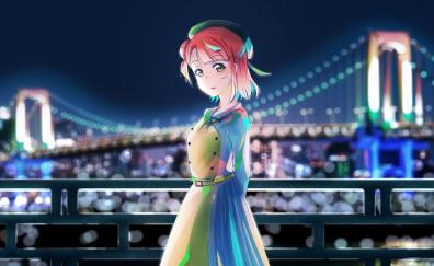 Redhead, Ayumu Uehara, anime girl