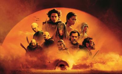 Novel based movie, Dune Part Two, 2024