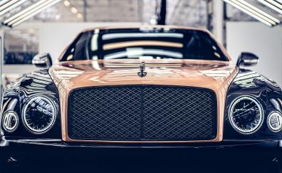 2020, Bentley Mulsanne, front-view, luxury car