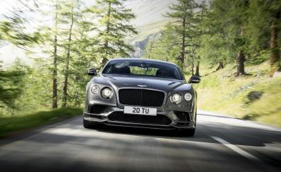 Bentley Continental GT Supersport, on-road, front