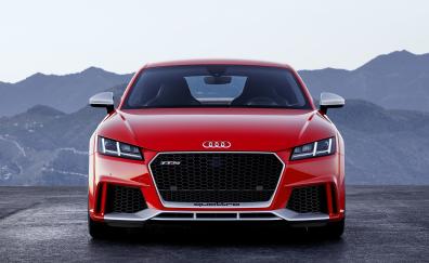 Front, Audi TT, red car