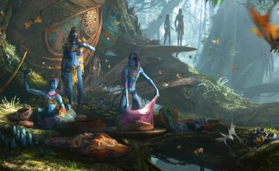 2023 Avatar: Frontiers of Pandora, alien family, game