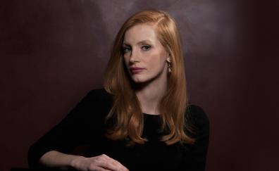 Pretty and beautiful, Jessica Chastain