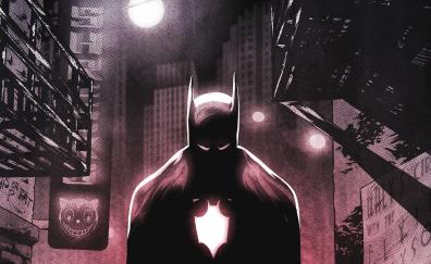 Batman, digital art, dark