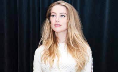 Beautiful, long hair, Amber Heard