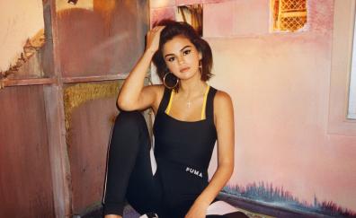 2018 Selena Gomez, puma, beautiful, photoshoot