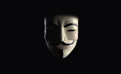 Anonymous, mask, dark
