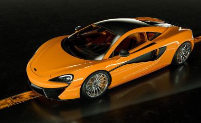 Beautiful, sports car, McLaren 570S