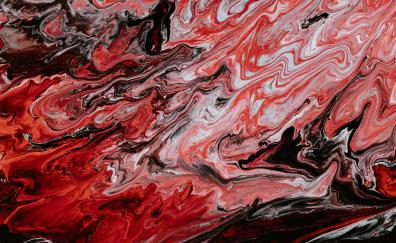 Red, canvas, texture, artwork