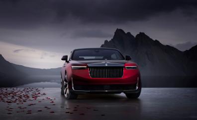 Rolls-Royce La Rose Noire Droptail, luxury car, 2023