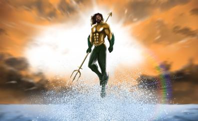 Aquaman, superhero, artwork, fan art