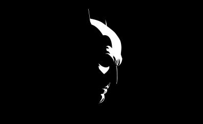 Batman, dark knight, minimal