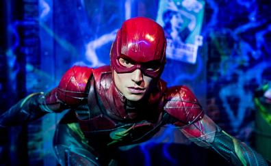Ezra Miller, Flash, superhero, movie, 2017
